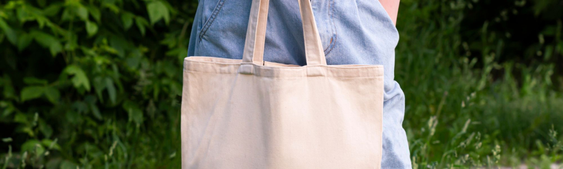 sacs tissu lin coton réutilisables tote-bag