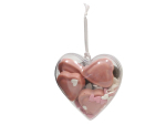 Coeur plastique 8cm