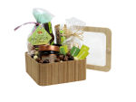 Coffret carré avec fenêtre 