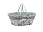 Panier ovale en osier 