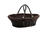 Panier ovale en osier 