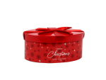 Coffret ovale +ruban