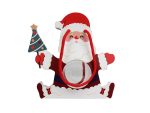 Père Noël 16,6xH16,6 Boule Ø6