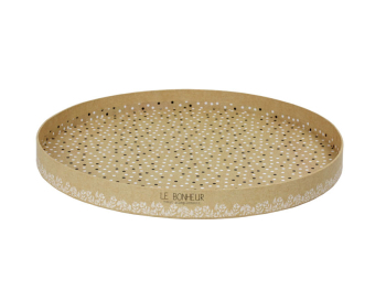 Coupe ronde plate 