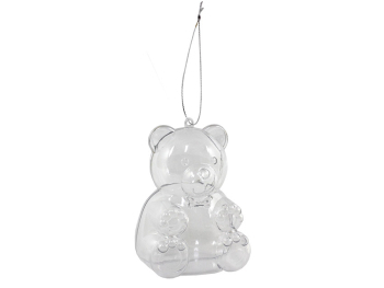 Ourson plastique H10,5cm