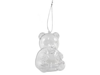 Ourson plastique 10,5cm