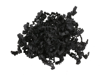Frisure de papier plissé noir - carton de 10 kgs - Prix nets