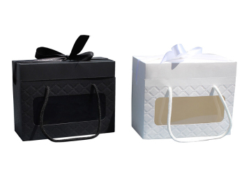 Sac valisette fenêtre+ruban