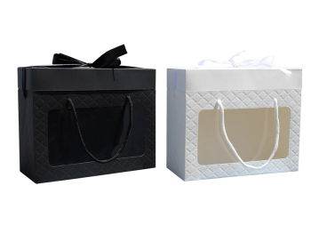 Sac valisette fenêtre+ruban