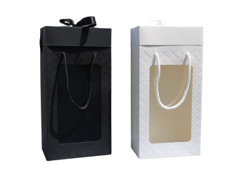 Sac valisette fenêtre+ruban