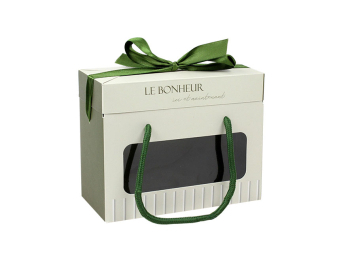 Sac valisette fenêtre+ruban