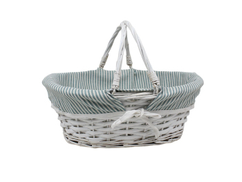 Panier ovale en osier 