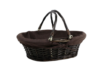 Panier ovale en osier 