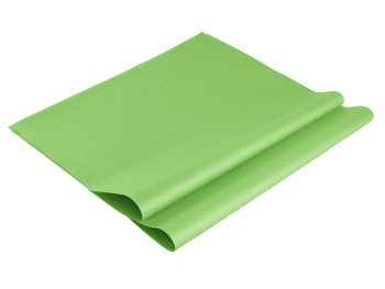 Ramette de 240 feuilles de soie -vert