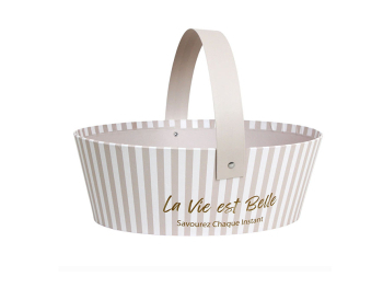 Panier ovale 