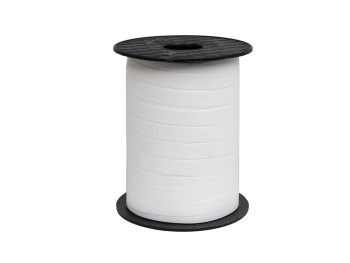 Rouleau de bolduc blanc mat 10mmx250 m