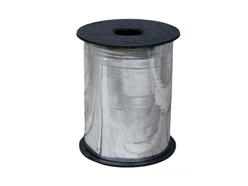 Rouleau de bolduc miroir argent 10mmx250 m