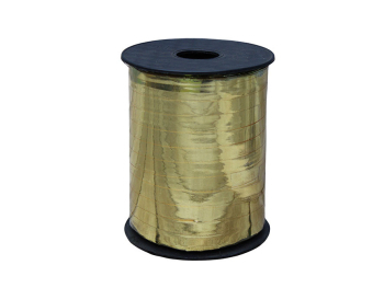Rouleau de bolduc miroir or 10mmx250 m
