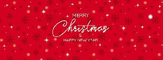 Merry Christmas rouge